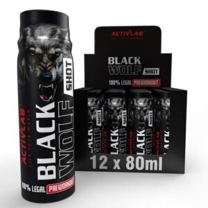 Activlab Black Wolf Preworkout Shot 12 x 80ml