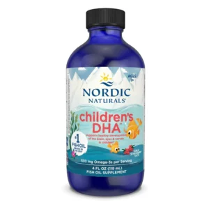 Nordic Naturals Children's DHA Omega 3, Strawberry - 119ml