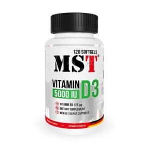 MST - Vitamin D3 5000IU 120 Softgels