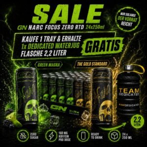 GN Narc Focus Zero RTD 24x250ml