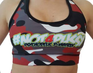 BPS-Pharma - Bra/Top mit Pad Camo Red