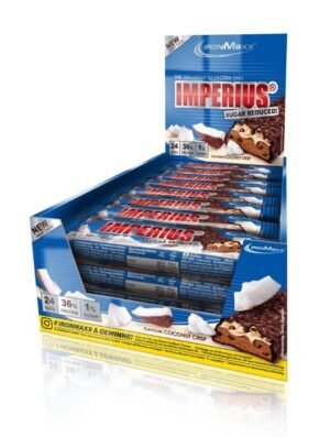 IronMaxx Imperius Sugar Reduced Protein Bar - 24x 45g