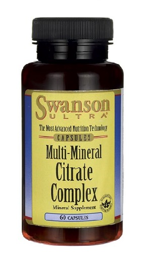 Swanson Multi-Mineral Citrate Complex 60 Kaps.