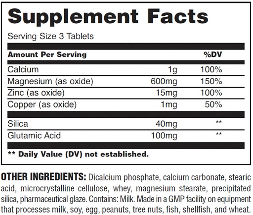 Universal Animal Cal-Mag-Zinc 100 Tabletten – Bild 2