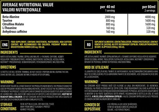 Genius Nutrition - Fury Extreme Shot (12x80ml) – Bild 2