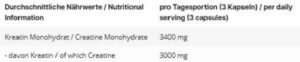 INLEAD Creatine Monohydrate 90 Kapseln