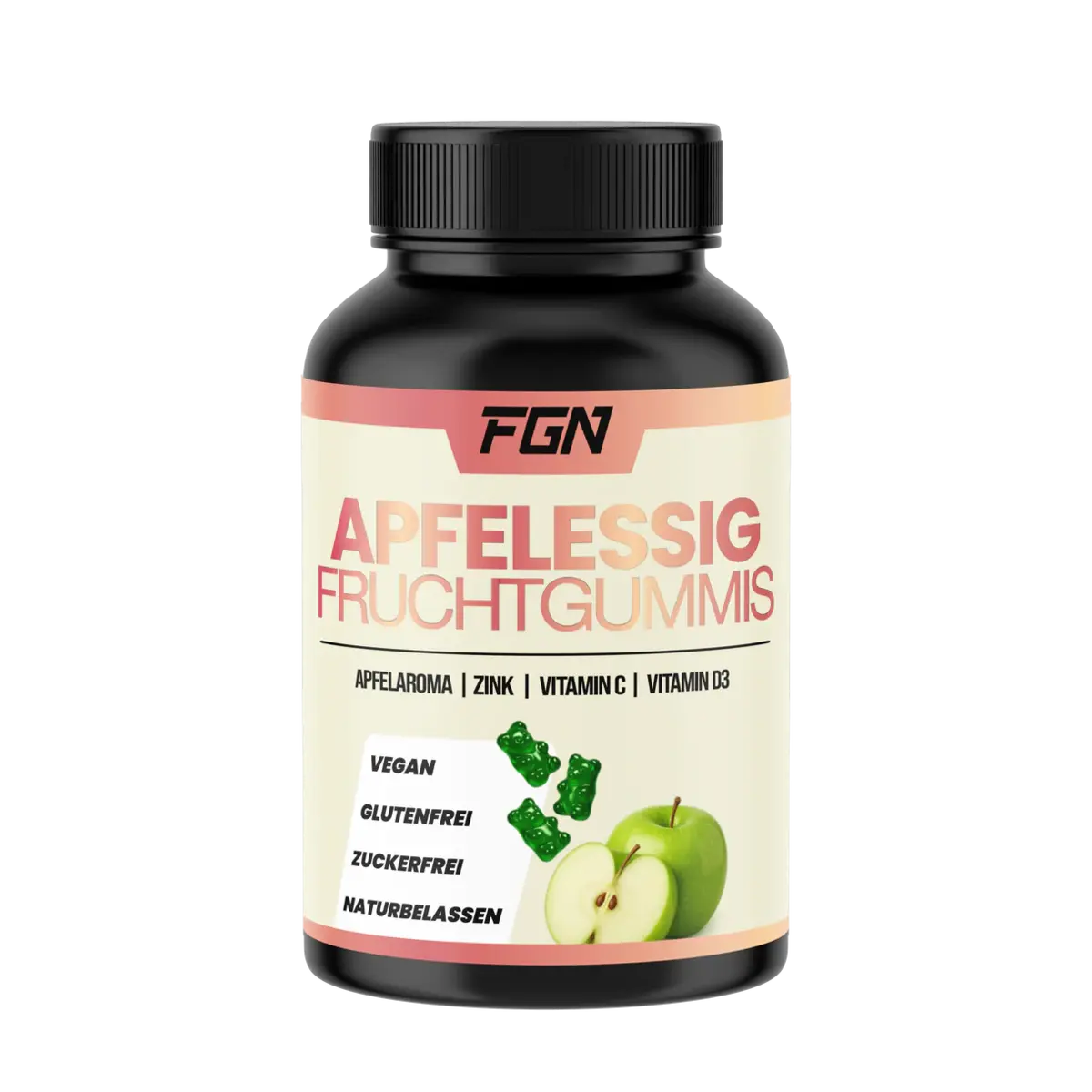FGN Apfelessig 60 Fruchtgummies