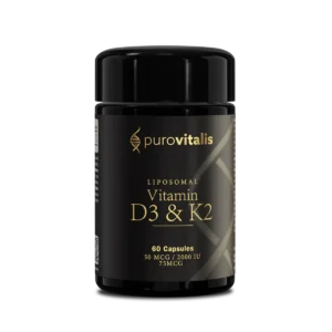 Purovitalis Liposomal Vitamin D3 & K2 - 60 Kapseln