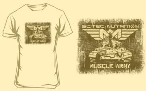 Scitec Muscle Army Tank T-shirt