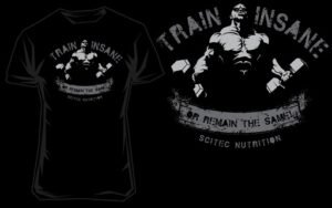 Scitec T-Shirt Train insane