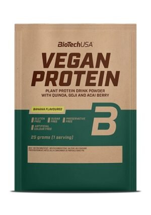 BioTech VEGAN PROTEIN 25g PROBEN / SAMPLES 50 STÜCK VPE