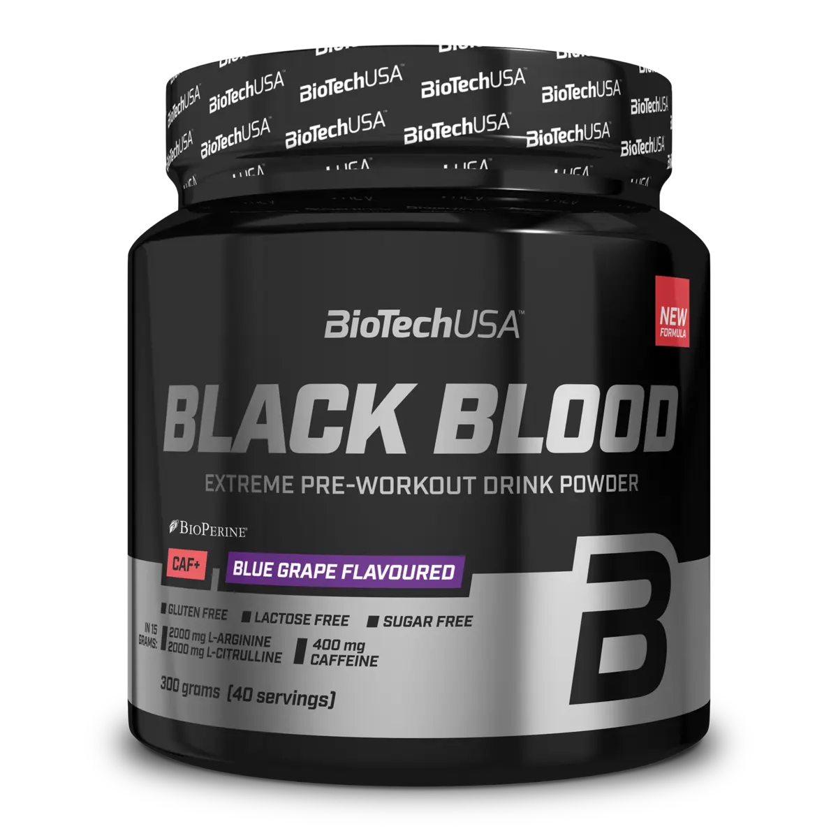BioTech Black Blood CAF+ 300g (80 Serv.)