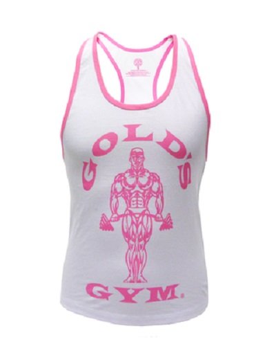 Gold´s Gym GGLVST021 - Ladies Loose Fit Tank - white