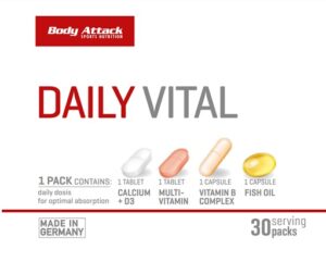 Body Attack Daily Vital 30 Packs