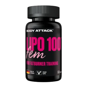 Body Attack Lipo 100 Fem 60 Kapseln