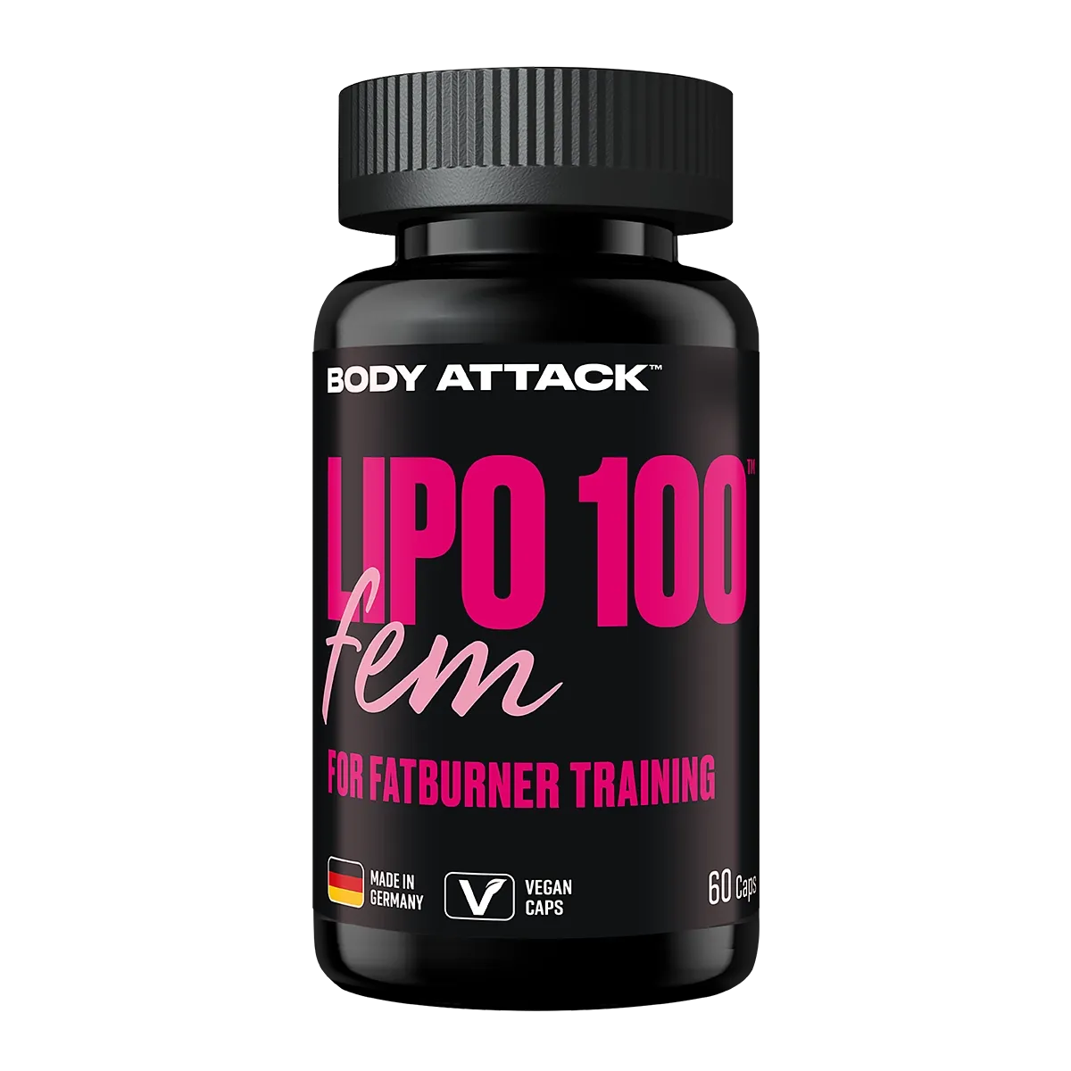 Body Attack Lipo 100 Fem 60 Kapseln