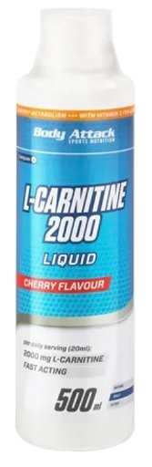 Body Attack L-Carnitine Liquid 2000, 500ml