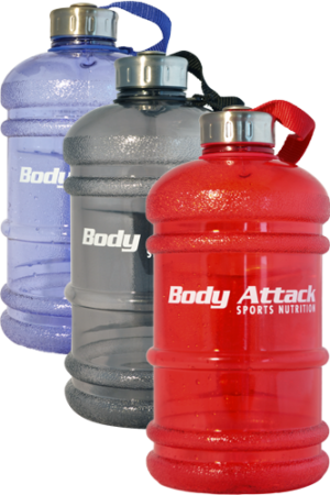 Body Attack Water Bottle - Wasserflasche XXL - 2,2 Liter
