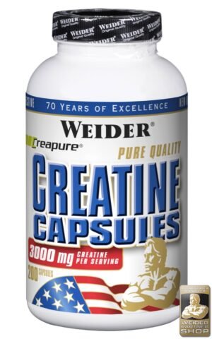 Weider Pure Creatine (Creapure) 200 Caps