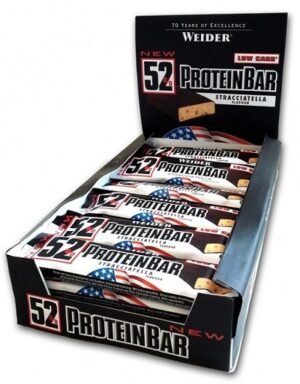 Weider 52% Protein Bar 24x50g