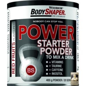 Weider Power Starter Powder 400g, Dose - Rote Früchte