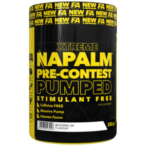 FA Nutrition Napalm PreContest Pumped Stimfree PROBEN 10x17,5g INAKTIV