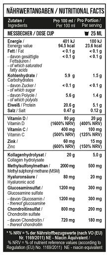 MST - Collagen for Joints Fortigel® 1000ml Pineapple – Bild 2