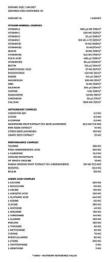 Kevin Levrone Anabolic VITA PAK - 30 Portionen – Bild 4