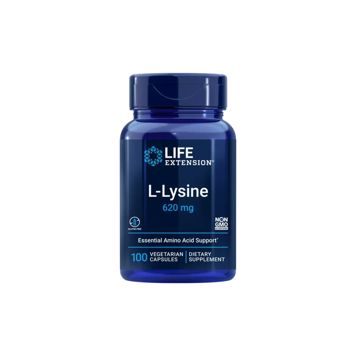 Life Extension Lysine 620mg 60 Kapseln