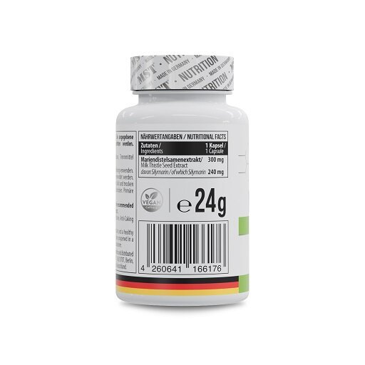 MST - Milk Thistle 300mg 60 Kapseln – Bild 2