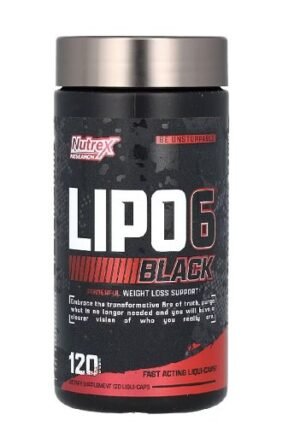 Nutrex Lipo 6 black 120 liquid caps
