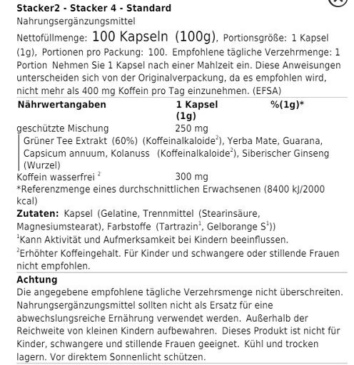 Stacker2 Stacker 4 100 Kapsel – Bild 2