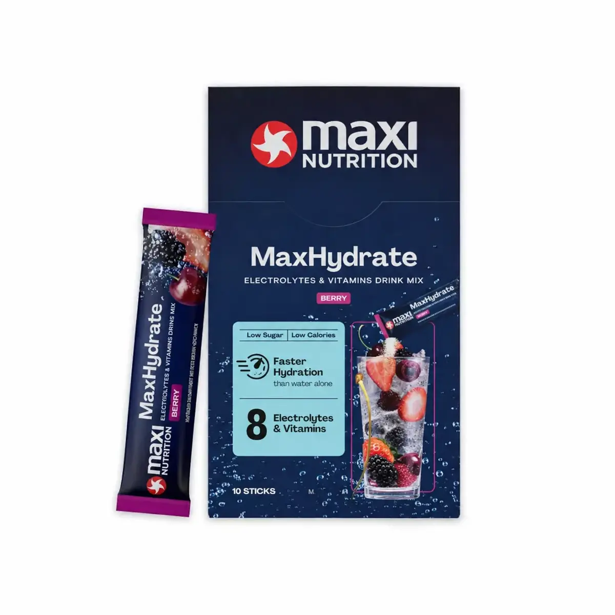 MaxiNutrition MaxHydrate Classic Elektrolyt 10 x 16 g 1 247010 1 MaxiNutrition MaxHydrate Classic Elektrolyt 10 x 16 g