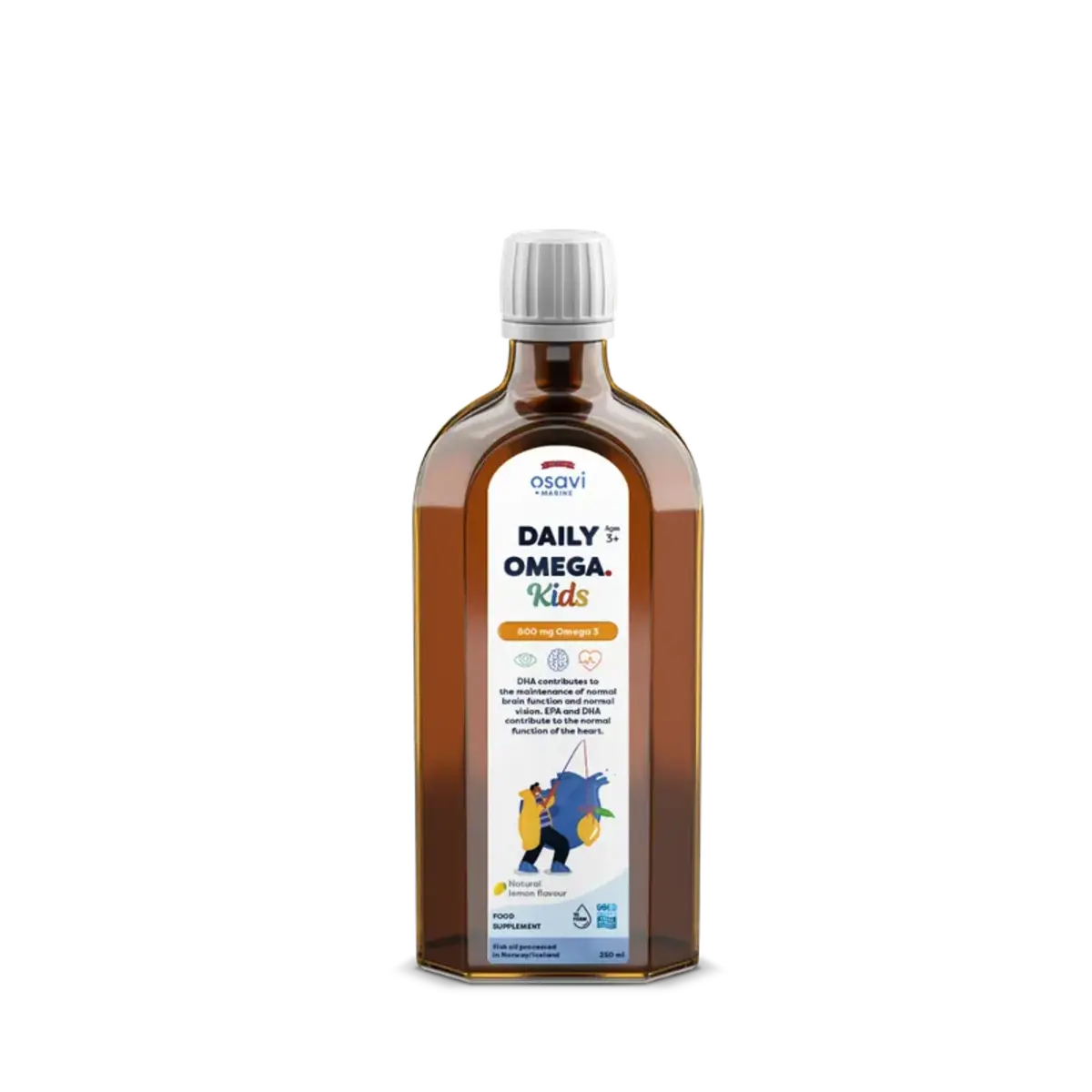 Osavi Daily Omega Kids 800 mg Omega 3 - 250 ml 1 262006 1 Osavi Daily Omega Kids 800 mg Omega 3 - 250 ml