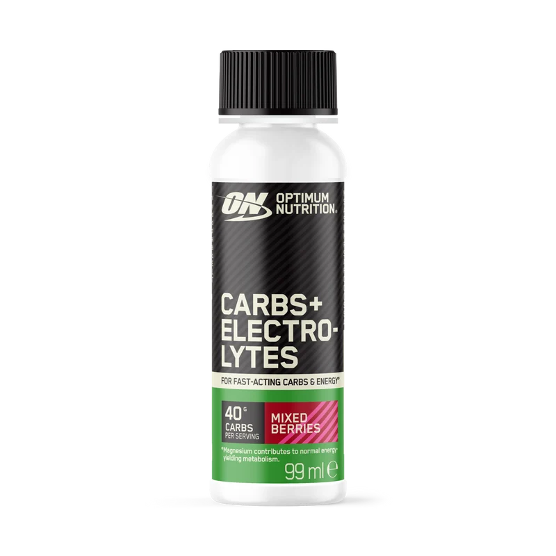 Optimum Nutrition Carbs + Electrolytes Shot 12x99ml Mixed Berries 2 470210 2 Optimum Nutrition Carbs + Electrolytes Shot 12x99ml Mixed Berries - Image 2
